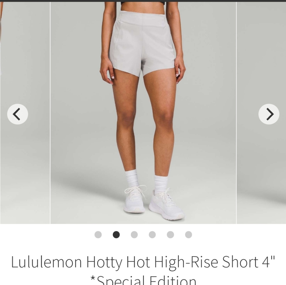 Lululemon hotty hot high rise special edition